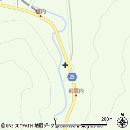 広島県三原市八幡町垣内594周辺の地図