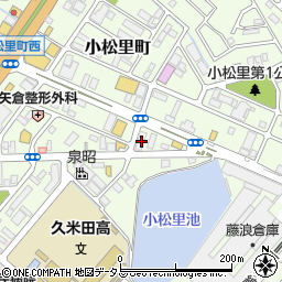 大阪府岸和田市小松里町2188周辺の地図