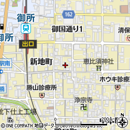奈良県御所市122周辺の地図