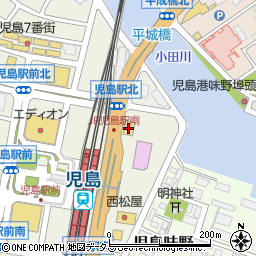 かっぱ寿司児島店周辺の地図
