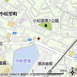 大阪府岸和田市小松里町2303周辺の地図