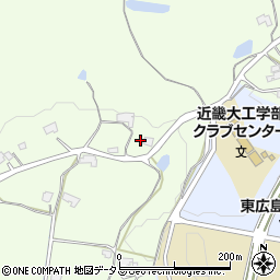 広島県東広島市高屋町杵原451-2周辺の地図