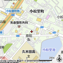 大阪府岸和田市小松里町2117周辺の地図