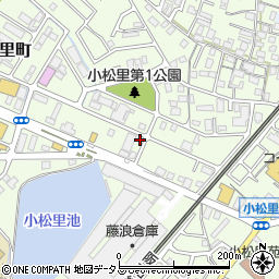 大阪府岸和田市小松里町2298周辺の地図