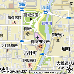 奈良県御所市13周辺の地図