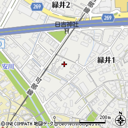 セルコホーム広島東展示場周辺の地図