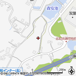広島県東広島市志和町冠81周辺の地図