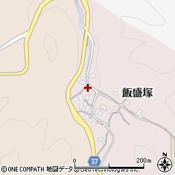 奈良県桜井市飯盛塚162周辺の地図
