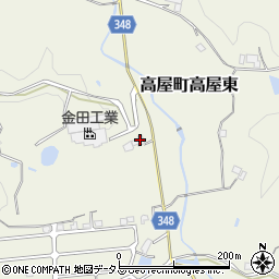 広島県東広島市高屋町高屋東1870周辺の地図