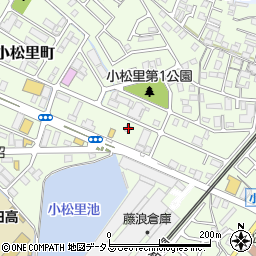 大阪府岸和田市小松里町2296周辺の地図