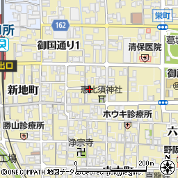 奈良県御所市117周辺の地図