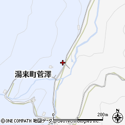 広島県広島市佐伯区湯来町大字菅澤1011周辺の地図