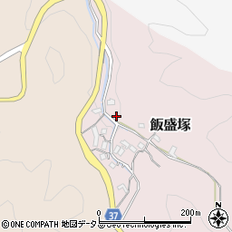 奈良県桜井市飯盛塚23周辺の地図