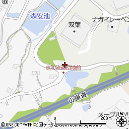 広島県東広島市志和町冠45周辺の地図