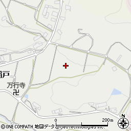 奈良県宇陀市菟田野稲戸周辺の地図