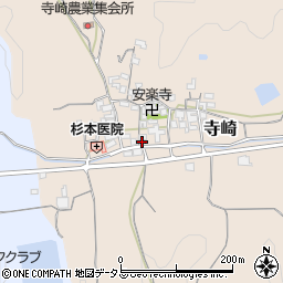奈良県高市郡高取町寺崎828周辺の地図