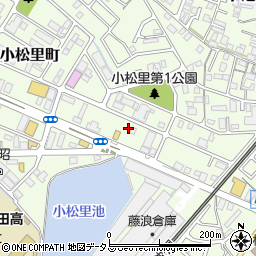 大阪府岸和田市小松里町2294周辺の地図