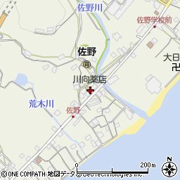 兵庫県淡路市佐野1334周辺の地図