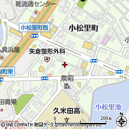 大阪府岸和田市小松里町2119周辺の地図