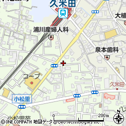 大阪府岸和田市小松里町895周辺の地図