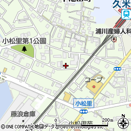 大阪府岸和田市小松里町2237周辺の地図