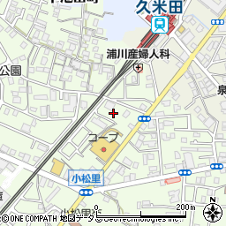 大阪府岸和田市小松里町519周辺の地図