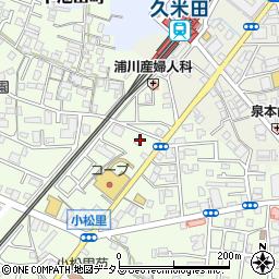 大阪府岸和田市小松里町897周辺の地図