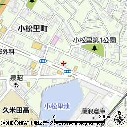 大阪府岸和田市小松里町2305周辺の地図