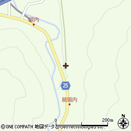 広島県三原市八幡町垣内621周辺の地図