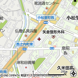 大阪府岸和田市小松里町2143周辺の地図