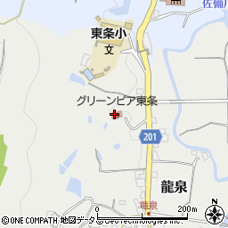 富田林市立公民館・集会場東条老人いこいの家周辺の地図