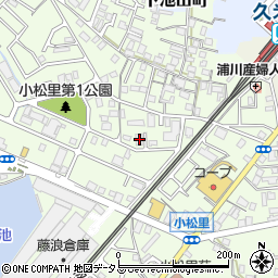 大阪府岸和田市小松里町2238周辺の地図