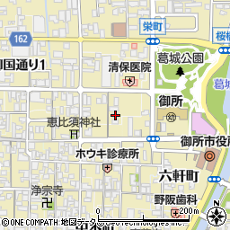 奈良県御所市106周辺の地図