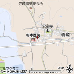 奈良県高市郡高取町寺崎798周辺の地図