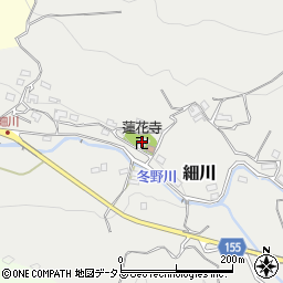 蓮花寺周辺の地図