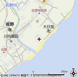 兵庫県淡路市佐野913周辺の地図
