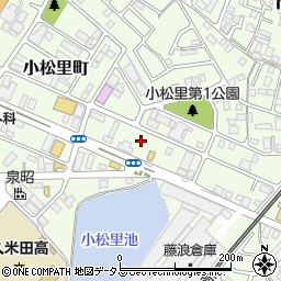 大阪府岸和田市小松里町2289周辺の地図