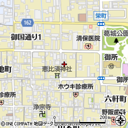 奈良県御所市111周辺の地図