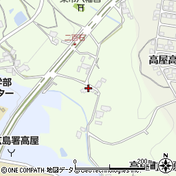 広島県東広島市高屋町杵原2167周辺の地図