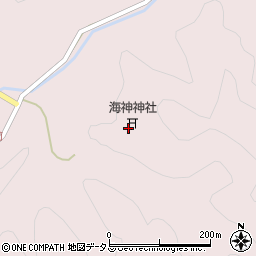 長崎県対馬市峰町木坂247周辺の地図