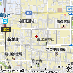 奈良県御所市118-17周辺の地図