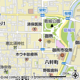 奈良県御所市102周辺の地図