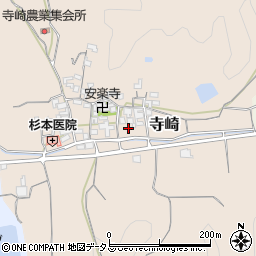 奈良県高市郡高取町寺崎850周辺の地図