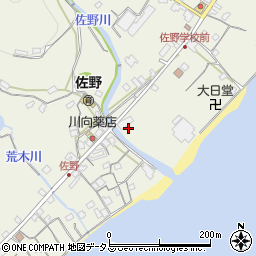 兵庫県淡路市佐野940周辺の地図