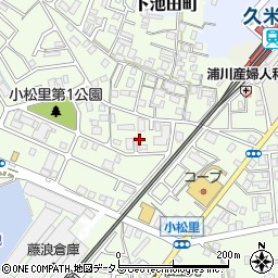 大阪府岸和田市小松里町2236周辺の地図