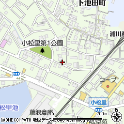 大阪府岸和田市小松里町2241周辺の地図