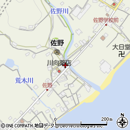 兵庫県淡路市佐野1335周辺の地図