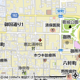 奈良県御所市108周辺の地図