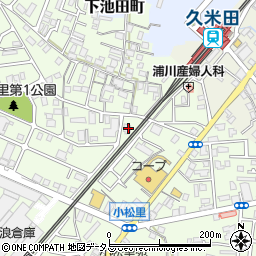 大阪府岸和田市小松里町2232周辺の地図