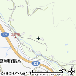 広島県東広島市高屋町杵原219-2周辺の地図